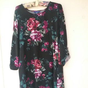Cozy Floral Tunic